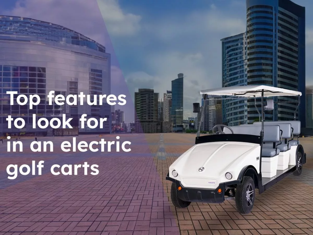 Top features to look for in an electric golf carts