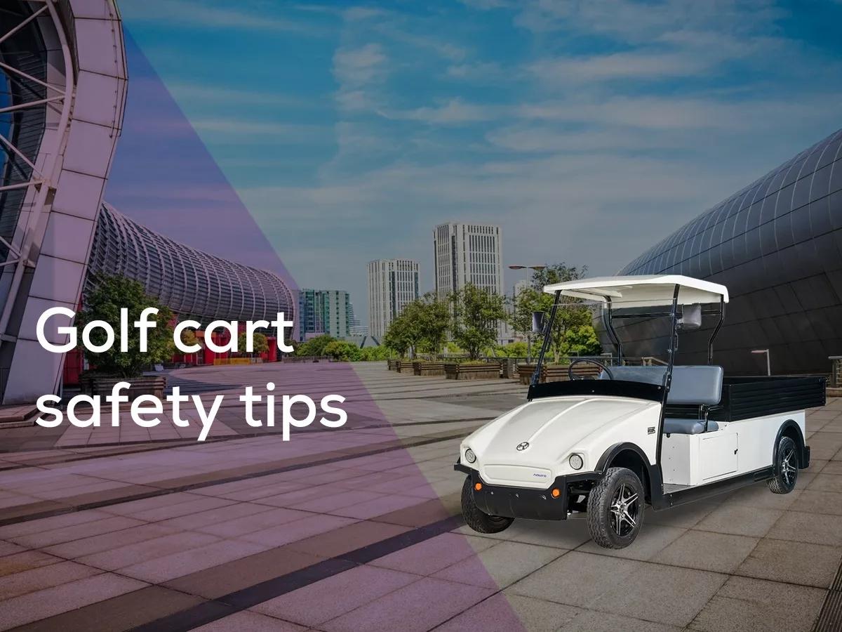 Golf Cart Safety tips
