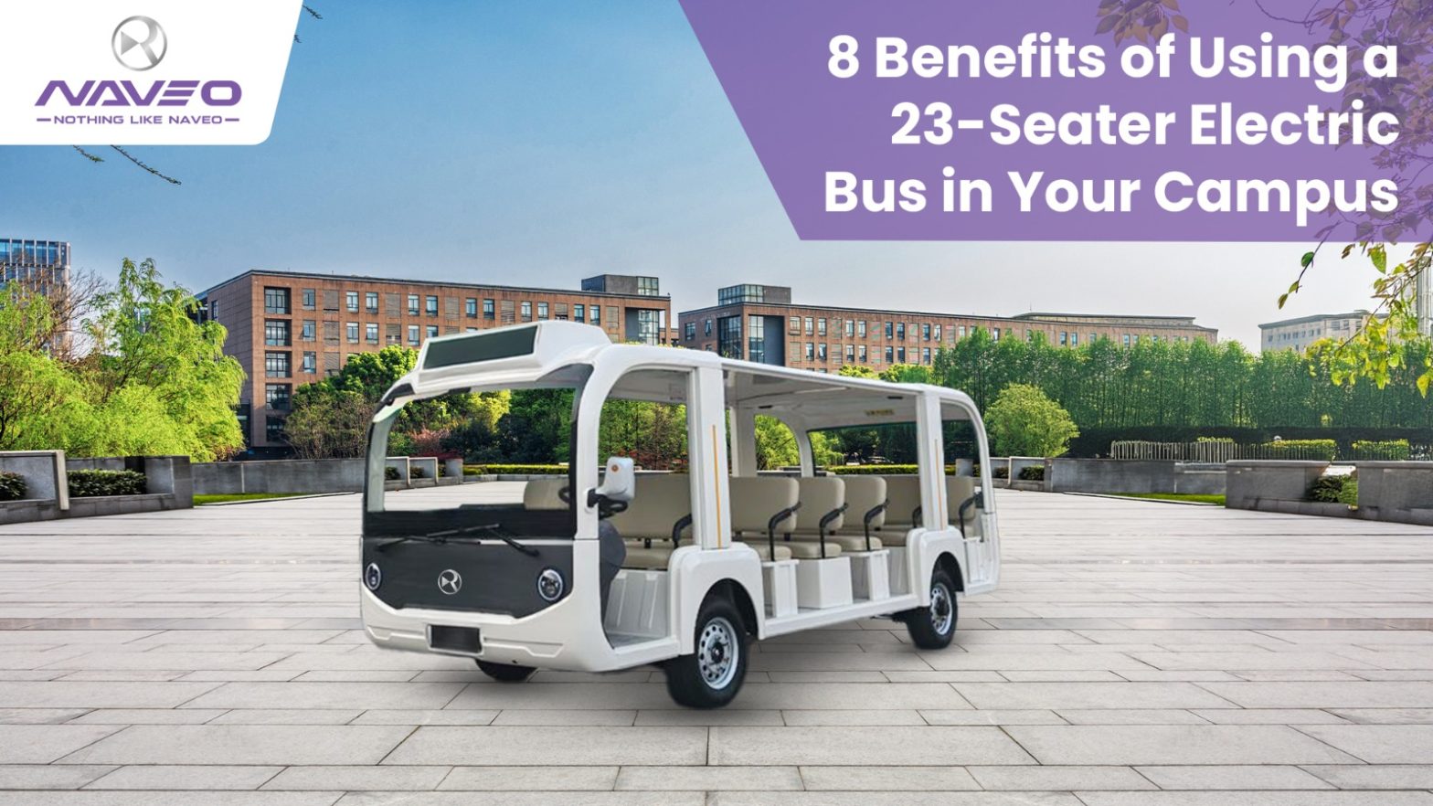 8 Benefits of Using a 23-Seater Electric Bus in Your Campus