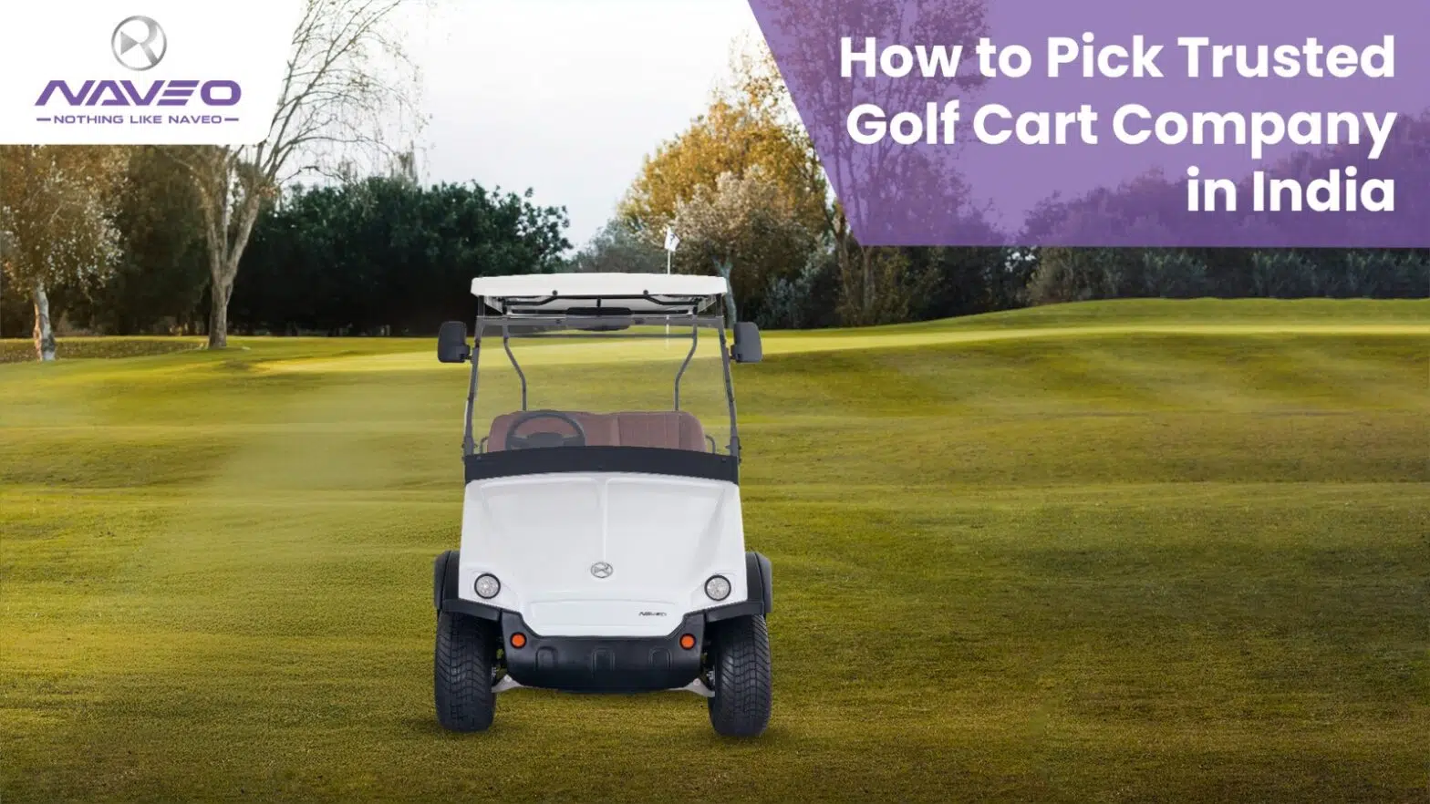 How to pick trusted golf cart company in India