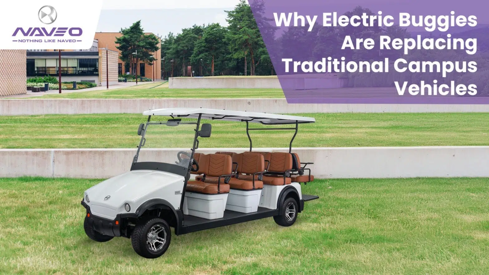 Why electric buggies are replacing traditional campus vehicle