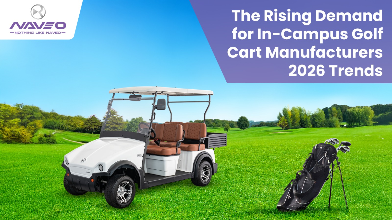 The Rising Demand for In-Campus Golf Cart Manufacturers | 2026 Trends